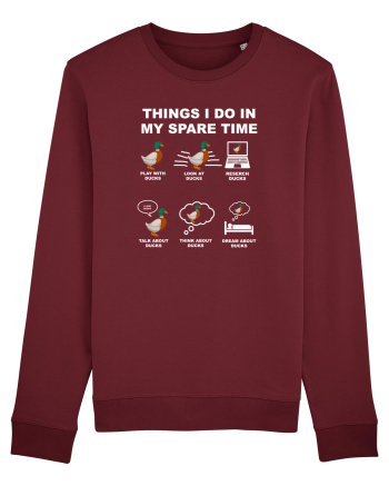 DUCKS Burgundy