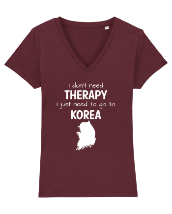 KOREA Burgundy