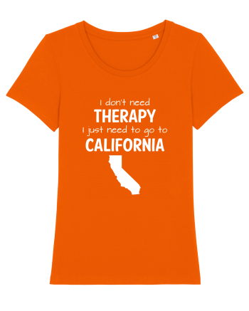 CALIFORNIA Bright Orange