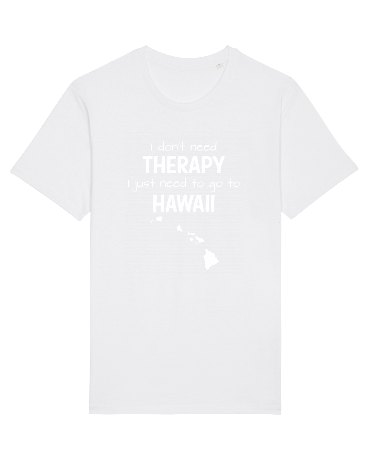 Tricou mânecă scurtă Unisex Rocker White