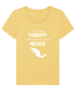 MEXICO Tricou mânecă scurtă guler larg fitted Damă Expresser