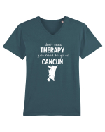 CANCUN Tricou mânecă scurtă guler V Bărbat Presenter