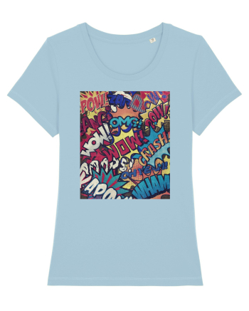 Pop Art  Sky Blue