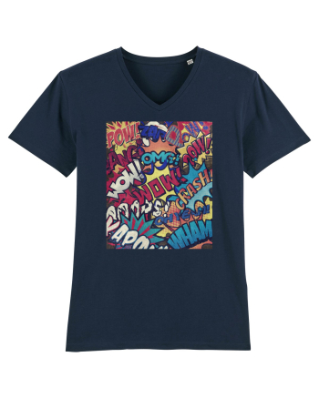 Pop Art  French Navy
