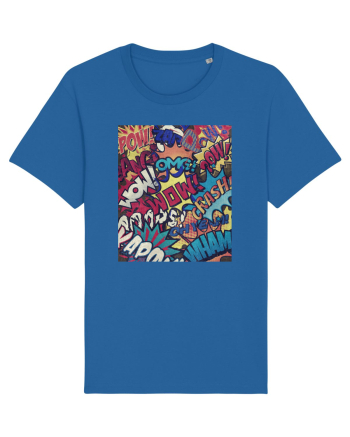 Pop Art  Royal Blue