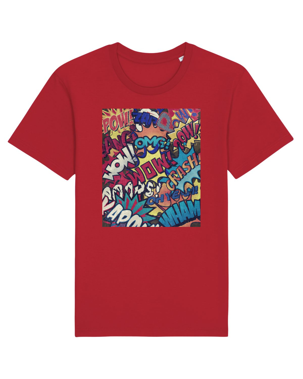 Tricou mânecă scurtă Unisex Rocker Red