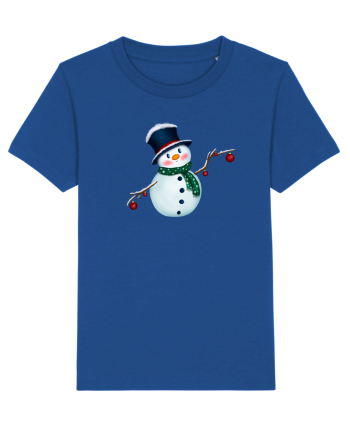 The Cute Snowman Majorelle Blue