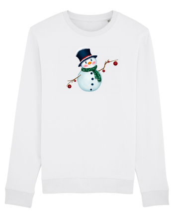 The Cute Snowman White