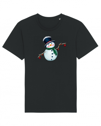 The Cute Snowman Tricou mânecă scurtă Unisex Rocker
