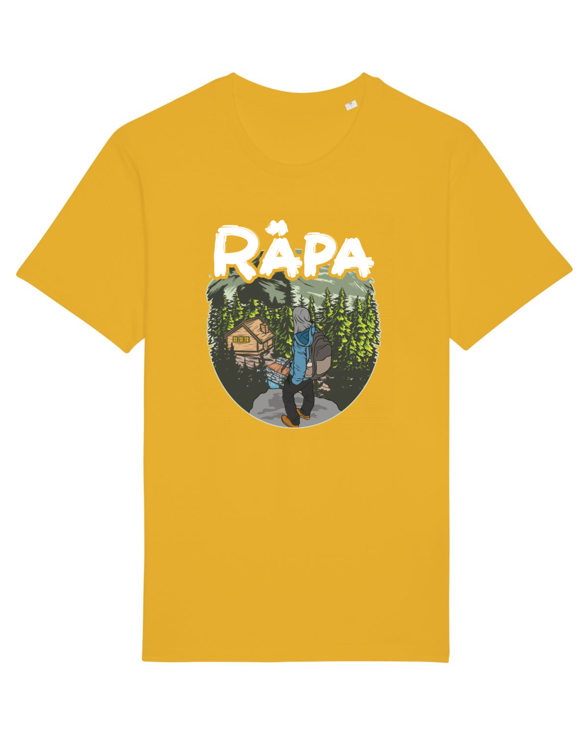 Tricou mânecă scurtă Unisex Rocker Spectra Yellow