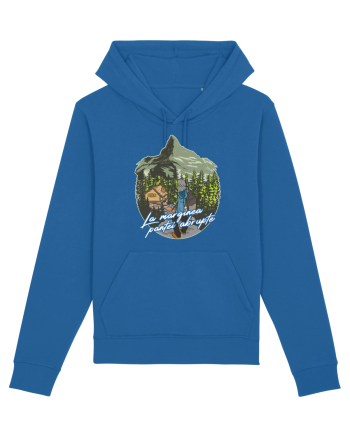 La marginea pantei abrupte Royal Blue