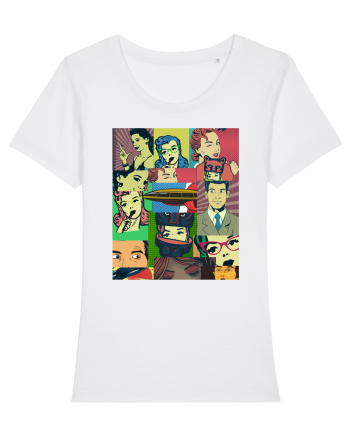 Pop Art  White