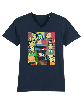 Pop Art  French Navy