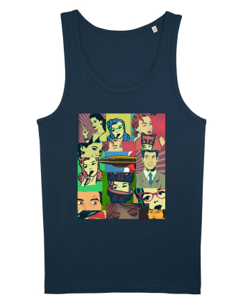 Pop Art  Navy