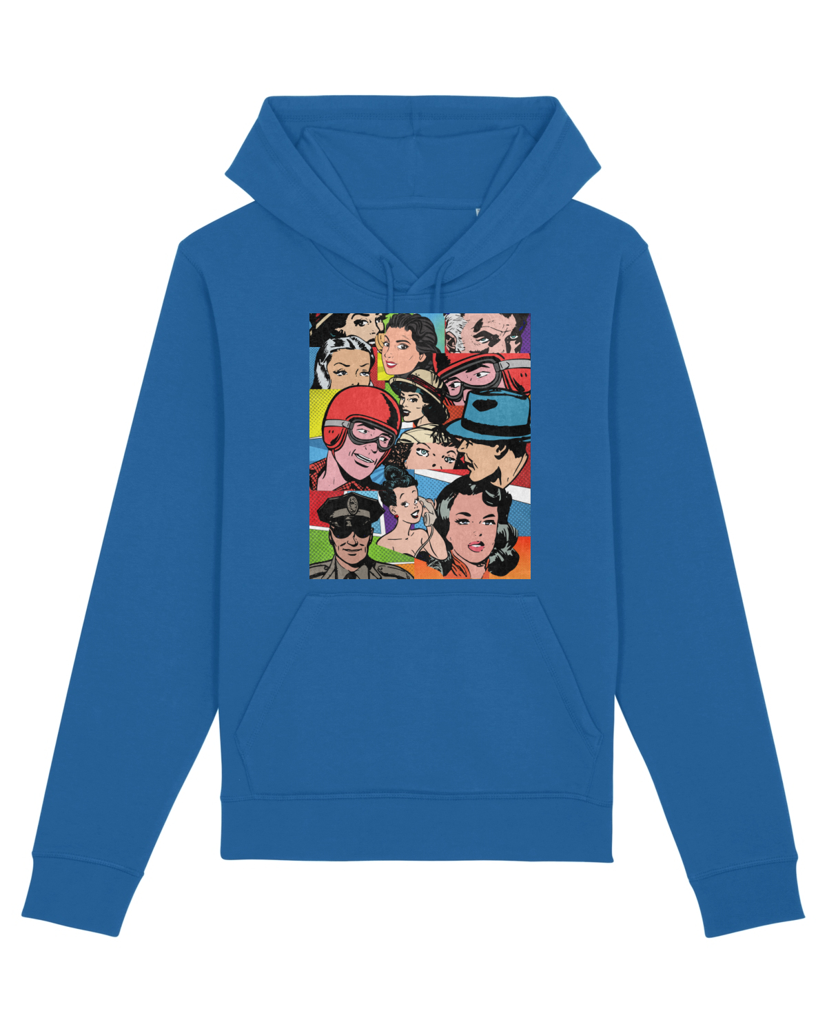 Hanorac Unisex Drummer Royal Blue