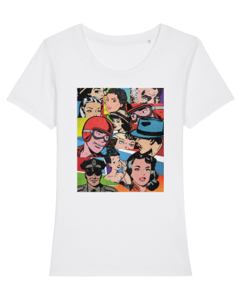 Pop Art  Comic Book White