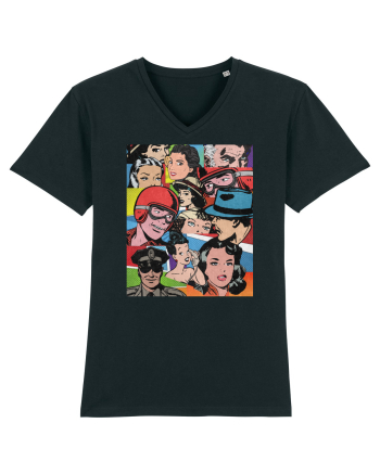Pop Art  Comic Book Black