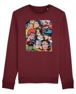 Pop Art  Comic Book Bluză mânecă lungă Unisex Rise
