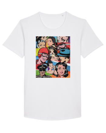 Pop Art  Comic Book White