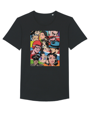 Pop Art  Comic Book Black
