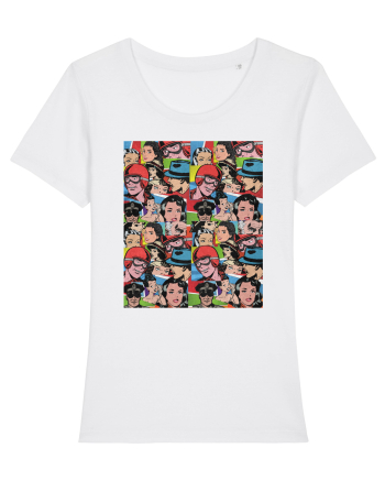Pop Art  Comic Book White