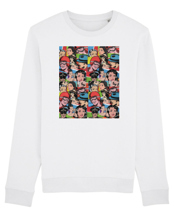 Pop Art  Comic Book White