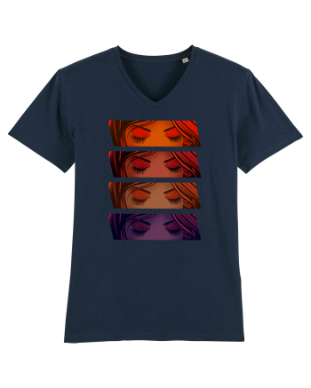 Pop Art  Comic Book French Navy
