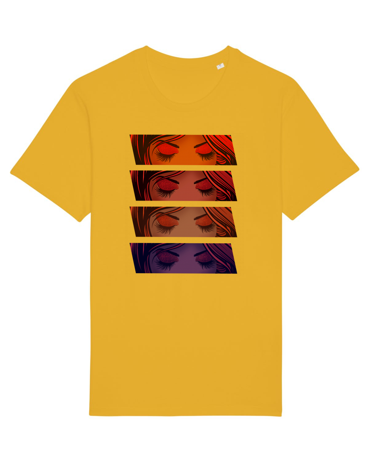 Tricou mânecă scurtă Unisex Rocker Spectra Yellow