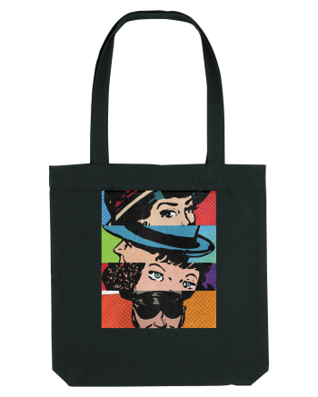 Pop Art  Comic Book Black