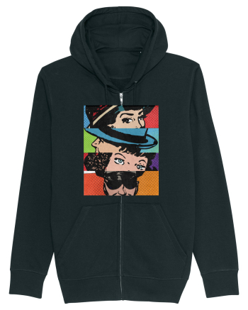 Pop Art  Comic Book Black