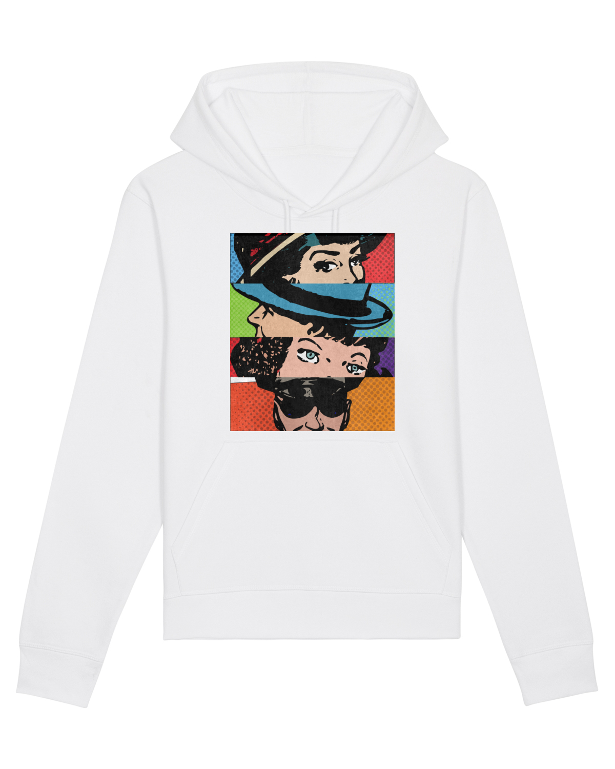 Hanorac Unisex Drummer White