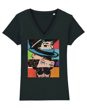 Pop Art  Comic Book Black