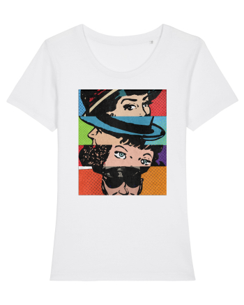 Pop Art  Comic Book White