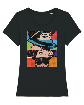 Pop Art  Comic Book Black