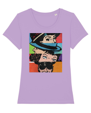 Pop Art  Comic Book Lavender Dawn