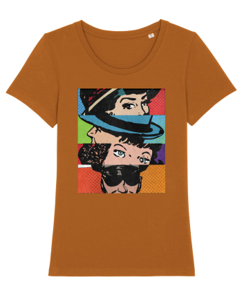 Pop Art  Comic Book Roasted Orange
