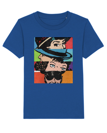 Pop Art  Comic Book Majorelle Blue
