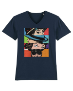 Pop Art  Comic Book Tricou mânecă scurtă guler V Bărbat Presenter