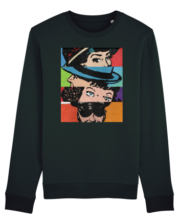 Pop Art  Comic Book Black