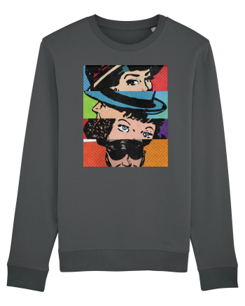 Pop Art  Comic Book Anthracite