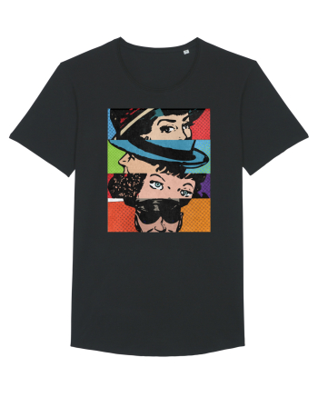 Pop Art  Comic Book Black