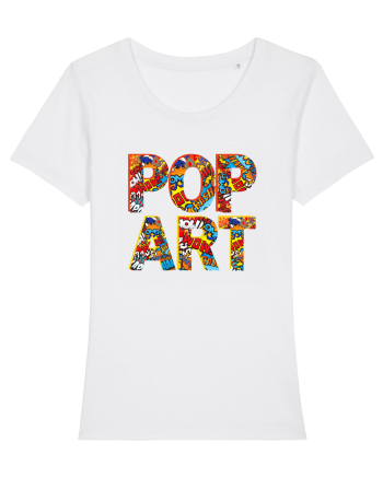 Pop Art  Comic Book White