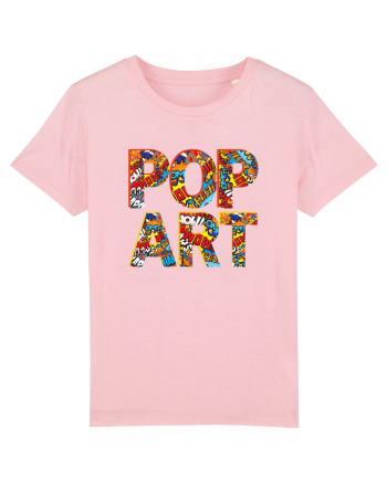 Pop Art  Comic Book Cotton Pink