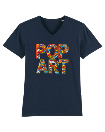 Pop Art  Comic Book French Navy