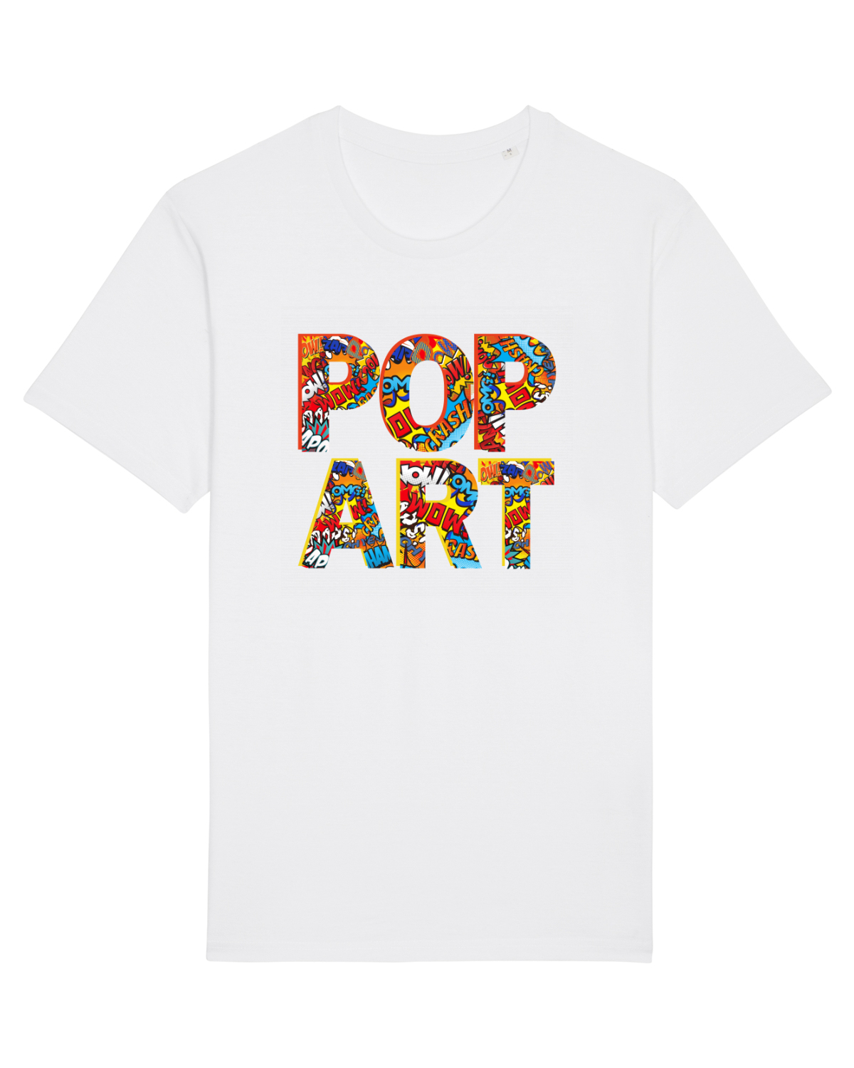Tricou mânecă scurtă Unisex Rocker White