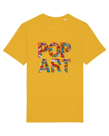 Pop Art  Comic Book Spectra Yellow