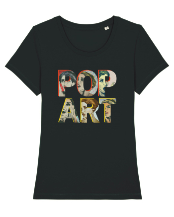 Pop Art  Comic Book Black