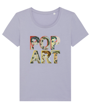 Pop Art  Comic Book Lavender