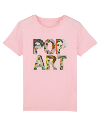 Pop Art  Comic Book Cotton Pink