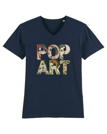 Pop Art  Comic Book French Navy